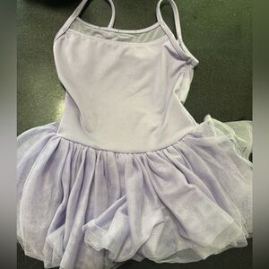 Spaghetti strap tutu leotard